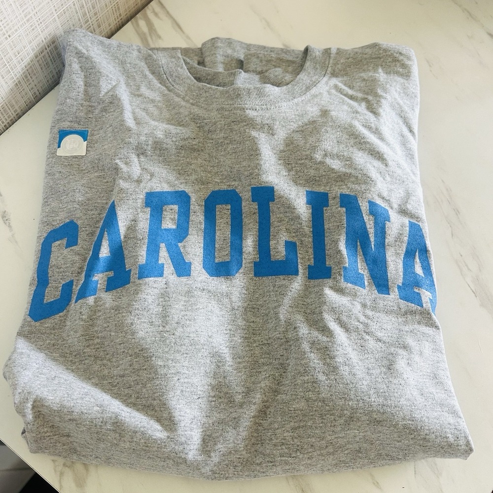 UNC North Carolina Tar Heels T-Shirt XLarge Licensed Collegiate Long Sleeves CCC - Picture 7 of 8
